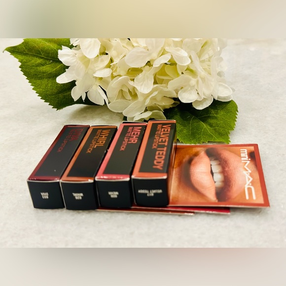 MAC Cosmetics Other - Bundle of 4 new mini MAC lipsticks - random shades